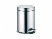 Ведро для мусора Ibb Grand Hotel 5 л с педалью полированная сталь GH66ACL