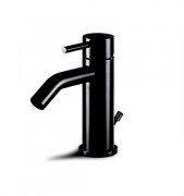 Змішувач для біде Vema Maira з донним клапаном чорний матовий V27070F0202