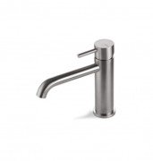 Змішувач для раковини Vema Tiber steel одноважільний нержавіюча сталь V17011AC001