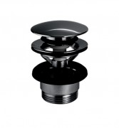 Донний клапан для раковин без переливу Vema Vema чорний матовий P000400F0202