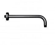 Кронштейн для верхнего душа Vema Vema 300 мм черный матовый V08252F0202