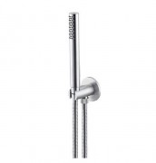 Ручний душ на тримачі Vema Wellness steel нержавіюча сталь V08132AC005