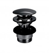 Донный клапан для раковин без перелива Vema Vema черный матовый P000400F0202