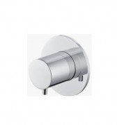 Перемикач режимів Vema Wellness прихованого монтажу на 3 споживача хром V27120B0010