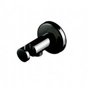 Шланговое під'єднання Vema Vema з тримачем ручного душа чорний матовий V03173F0202