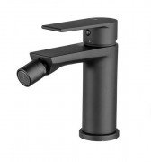 Змішувач для біде Vema Timea з донним клапаном чорний матовий V16070F0202