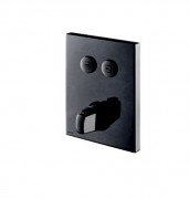 Термостат для душа Vema Wellness скрытого монтажа черный матовый V08140F202