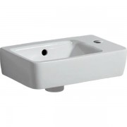 Раковина для ванной Geberit Selnova Compact 40x25 см отверстие справа фарфор белый 501.517.00.1