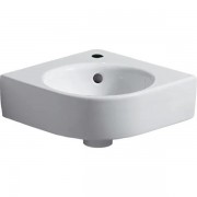 Раковина для ванной Geberit Selnova Compact 45x39,5 см угловая фарфор белый 501.519.00.1