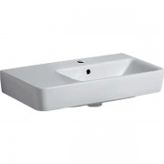 Раковина для ванной Geberit Selnova Compact 65x37 см полка слева фарфор белый 501.549.00.1