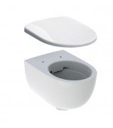 Унитаз подвесной Geberit Selnova 35,5х53 см с сидением с крышкой Soft-Close белый 500.694.01.2+500.335.01.1