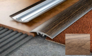 Алюминиевый порог Salag Stratus S10 с клеем 0.91 м мербау S10A17
