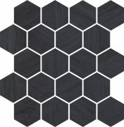 Мозаика Paradyz Taiga Grafit Wood 25,8х28 см M-C-258X280-1-TAIG.GTWO