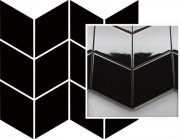 Мозаика Paradyz Uniwersalna Mozaika Prasowana Nero Romb Braid 20,5х23,8 см M-P-205X238-1-UNIW.NEROBR