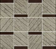 Мозаика Paradyz Uniwersalna Mozaika Szklana Brown Paradyz Ramones 25,7х29,8 см MGC-298X257-1-UNIW.BRRAM