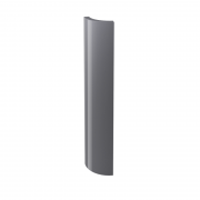 Бордюр Paradyz Gamma Grafit Ksztaltka B Polysk глянсовий 3х19,8 см K---030X198-1-GAMA.GTB-B