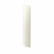 Бордюр Paradyz Gamma Bianco Ksztaltka B Polysk глянсовий 3х19,8 см K---030X198-1-GAMA.BIB-B