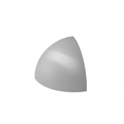 Куточок Paradyz Gamma Szara Ksztaltka E Polysk глянсовий 3х3 см K---030X030-1-GAMA.SZE-B