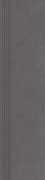 Ступень Paradyz Intero Grafit Stopnica Prosta Nacinana Mat. 29,8X119,8 см QN--0,3X1,2-1-INTE.GTSPM2