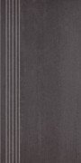 Сходинка Paradyz Doblo Nero Stopnica Prosta Nacinana Mat. 29,8X59,8 см QN--298X598-1-DOBL.NESP-M