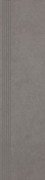 Ступень Paradyz Intero Grys Stopnica Prosta Nacinana Mat. 29,8X119,8 см QN--0,3X1,2-1-INTE.GRSP-M