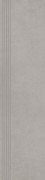 Ступень Paradyz Intero Silver Stopnica Prosta Nacinana Mat. 29,8X119,8 см QN--0,3X1,2-1-INTE.SISP-M