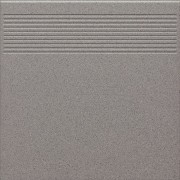 Ступень Paradyz Bazo Grys Stopnica Prosta Gres Sol-Pieprz Mat. 30х30 см Q---300X300-1-BAZO.GRST