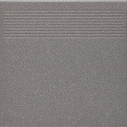 Ступень Paradyz Bazo Nero Stopnica Prosta Gres Sol-Pieprz Mat. 30х30 см Q---300X300-1-BAZO.NEST