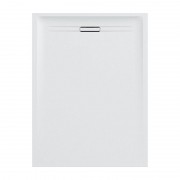 Душовий піддон Geberit Sestra 100х80 см структура сланцю білий 550.252.00.2