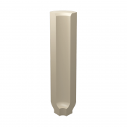 Плінтус Paradyz Bazo Beige Profil Wewnetrzny Monokolor Mat. 3х10 см K---030X100-1-BAZO.BEUNPW