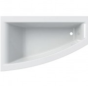 Ванна акрилова Geberit Selnova Square 160x100 випуск справа з ніжками білий 554.292.01.1