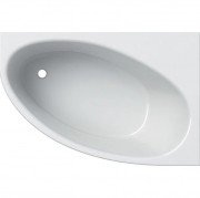 Ванна акриловая Geberit Selnova 160x100 выпуск слева с ножками белый 554.275.01.1