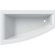 Ванна акриловая Geberit Selnova Square 160x100 выпуск справа с ножками белый 554.292.01.1