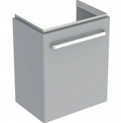 Тумба под раковину Geberit Selnova Compact 50х36,7 см МДФ светло-серый 501.491.00.1