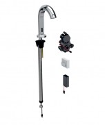 Смеситель для раковины Geberit Piave электронный с термостатом питание от батареи хром 116.188.21.1