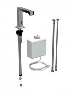 Смеситель для раковины Geberit Brenta электронный с термостатом питание от сети хром 116.177.21.1