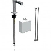 Змішувач для раковини Geberit Brenta електронний з термостатом харчування від батареї хром 116.178.21.1