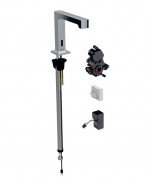 Смеситель для раковины Geberit Brenta электронный с термостатом питание от сети хром 116.197.21.1