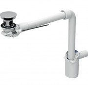 Сифон для раковини Geberit пластик/метал хром 152.072.21.1