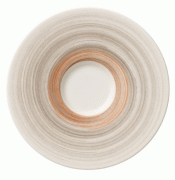 Блюдце Villeroy & Boch Amarah Taupe 14см слонова кістка-червоний 16-4021-1310