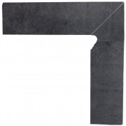 Плинтус Paradyz Bazalto Grafit Cokol 2 El.-Prawy 8,1X30 см Z---081X300-1-BAZA.GTPR-C