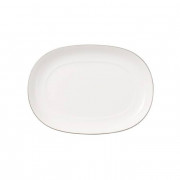 Тарелка овальная Villeroy & Boch Anmut Platinum No.1 20 см белый 10-4636-3570