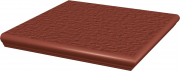 Сходинка кутова з капіносом Paradyz Natural Rosa Kapinos Stopnica Narozna Duro 33х33 см Z---330X330-1-NATU.ROKN