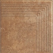 Ступень угловая Paradyz Scandiano Rosso Stopnica Narozna 30х30 см Z---300X300-1-SCAN.ROSN-2