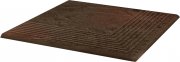 Ступінь кутова Paradyz Semir Brown Stopnica Narozna 30х30 см Z---300X300-1-SEMI.BRSN-S