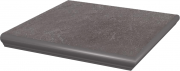 Сходинка кутова з капіносом Paradyz Taurus Grys Kapinos Stopnica Narozna 33х33 см Z---330X330-1-TAUR.GRKN