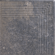 Сходинка кутова Paradyz Viano Antracite Stopnica Narozna 30х30 см Z---300X300-1-VIAN.ANSN-2