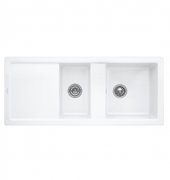 Мийка для кухні Villeroy & Boch Subway 80 116х51 см кераміка stone white 672601RW