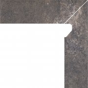 Плінтус Paradyz Viano Antracite Cokol 2 El.-Prawy 8,1X30 см Z---081X300-1-VIAN.ANPR-C