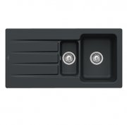 Мийка для кухні Villeroy & Boch Architectura 60 XR 100х51 см кераміка ebony 336501S5